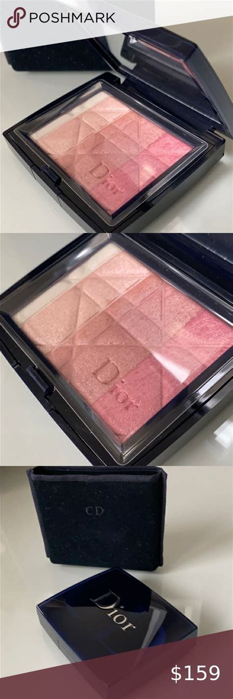 dior shimmer powder rose diamond